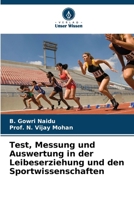 Test, Messung und Auswertung in der Leibeserziehung und den Sportwissenschaften (German Edition) 6207509358 Book Cover