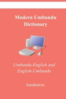 Modern Umbundu Dictionary: Umbundu-English and English-Umbundu B0BMJQ1XGN Book Cover