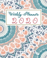 2020 Weekly Planner: 12 Month, Weekly Monthly Appointment Calendar, Agenda Schedule Organizer Journal, Mandala Colorful 1676497854 Book Cover