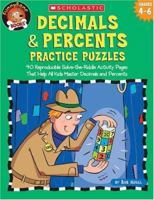 Funnybone Books: Decimals & Percents Practice Puzzles (Funnybone Bks) 0439718570 Book Cover