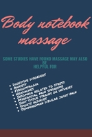 Professional notebook Body massage Format (6 x 9) ,110 pages 1654270784 Book Cover