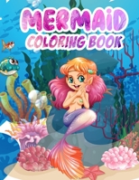 Mermaid Coloring Book for Kids: FOR CUTE COLORING PAGES AGE 4–12 B0C9SC6YZL Book Cover