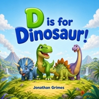 D is for Dinosaur!: A Funny Dinosaur Alphabet Book for Toddlers and Preschoolers Ages 2–5 (Fun First ABC Books) B0GZ4X76Y4 Book Cover