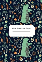 Funny Groundhog Day Theme Wide Ruled Line Paper 1650213875 Book Cover