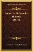 Summi In Philosophia Honores (1876) 1120867533 Book Cover