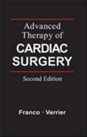 Advanced Therapy in Cardiac Surgery 1550090615 Book Cover