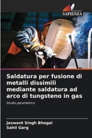 Saldatura per fusione di metalli dissimili mediante saldatura ad arco di tungsteno in gas 6207375661 Book Cover