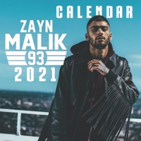 Zayn Malik: 2021-2022 calendar 8.5 x 8.5 glossy paper B091CL5Q7G Book Cover