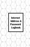 Internet Address & Password Logbook: Honeycomb shape On Cover,Extra Size (5.5 x 8.5) inches, 110 pages 1718954379 Book Cover