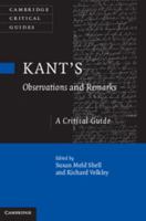 Kant's Observations and Remarks 1107463157 Book Cover