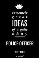 Notebook for Police Officers / Police Officer: awesome handy Note Book [120 blank lined ruled pages] 1700683721 Book Cover