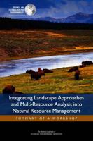 Integrating Landscape Approaches and Multi-Resource Analysis Into Natural Resource Management: Summary of a Workshop 0309392152 Book Cover