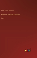 Memoirs of Baron Stockmar: Vol. 1 3368179713 Book Cover