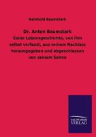 Dr. Anton Baumstark 3846042463 Book Cover