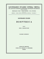 Dioptrica 2nd Part 376431463X Book Cover