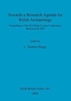Towards a Research Agenda for Welsh Archaeology 1841714798 Book Cover