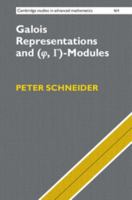 Galois Representations and (Phi, Gamma)-Modules 110718858X Book Cover