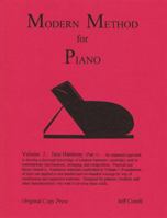 Modern Method for Piano : Volume 2 - Jazz Harmony for Piano (Part 1) 0984791329 Book Cover