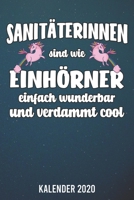 Kalender 2020: Sanitäterin Einhorn A5 Kalender Planer für ein erfolgreiches Jahr - 110 Seiten (German Edition) 1672374049 Book Cover
