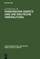 Parkinsons Gesetz Und Die Deutsche Verwaltung 3111029395 Book Cover