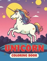 Unicorn Coloring Book: For Kids Ages 4-8, 9-12 B0CWVKM6F7 Book Cover