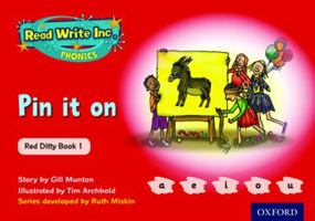 Read Write Inc. Phonics: Red Ditty Book 1 Pin It On 0198371195 Book Cover