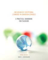 Inclusion Of Exceptional Learners In Canadian Schools: A Practical Handbook For Teachers 0132418835 Book Cover
