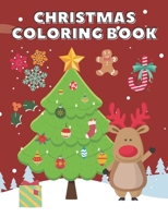 Cute Christmas Coloring Book: For Toddlers & Kids Large Print Beautiful Xmas Design For Color 2020 B08M21XKZL Book Cover