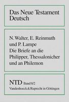 Die Briefe an Die Philipper, Thessalonicher Und an Philemon: Ubersetzt Und Erklart 352551381X Book Cover