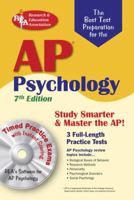 AP Psychology 7th Ed. w/CD-ROM (REA) The Best Test Prep (Test Preps) 0738601209 Book Cover