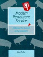 Modern Restaurant Service: A Manual for Students and Practitioners 0748702946 Book Cover
