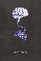 NOTIZBUCH A5 Dotted: Videospieler Notizheft GEPUNKTET 120 Seiten - Joypad Notizblock Cooles Gamepad Skizzenbuch - Games Geschenk f�r Gamer Nerd Geek 1710304537 Book Cover