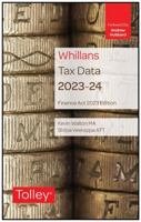 Tolley's Tax Data 2023-24 (Finance Act edition) 0754559041 Book Cover