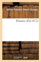 Pensées 2329309759 Book Cover