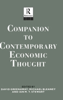 Companion to Contemporary Economic Thought 1138009091 Book Cover