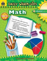 Daily Warm-Ups: Math, Grade 4: Math, Grade 4 1420639625 Book Cover
