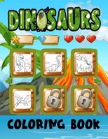 Dinosaurs Coloring Book: Fun Educational Pages of Dinosaur for Kids | Creative Teenager Activity | Ages 8-12 B08YMRTFYF Book Cover