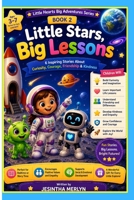 Little Stars, Big Lessons: A Picture Book for Children Ages 3-7 | 6 Inspiring Stories About Curiosity, Courage, Friendship, Kindness, and Imagination (Little Hearts Big Adventures Series) B0HJZMHQRV Book Cover