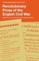 Revolutionary Prose of the English Civil War (Cambridge English Prose Texts) 0521286700 Book Cover