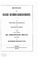 Beitr�ge Zur Basler Buchdruckergeschichte 1534639764 Book Cover