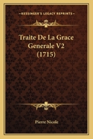 Trait� de la Grace Generale 0274835789 Book Cover