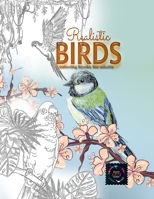 Realistic Birds coloring books for adults: Adult coloring books nature, adult coloring books animals 248295827X Book Cover