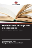 Opinions des enseignants du secondaire (French Edition) 3841643124 Book Cover