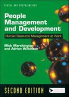 People Management and Development (People & Organizations) 0852929269 Book Cover