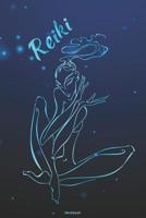 Reiki Notebook: Reiki Master Journal Chakra Spiritual Energy Composition Book Yoga Meditation Qi log book Birthday gift 1082578622 Book Cover