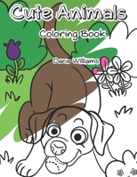 Cute Dogs: Coloring Book B0BW2K4BM8 Book Cover