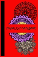 To Do List Notebook: To Do, TIME MANAGEMENT, ORGANIZATION, beautiful indian mandala, GIFT IDEAS 1661177158 Book Cover