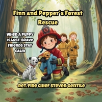 Finn and Pepper's Forest Rescue: Firefighter Finn Fun Adventure Series (Illustrated Firefighter Finn Boooks) B0GPHT3536 Book Cover