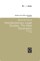 Special Issue Interdisciplinary Legal Studies: The Next Generation 1849507503 Book Cover