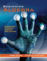 Beginning Algebra: Connecting Concepts Through Applications 0534419380 Book Cover